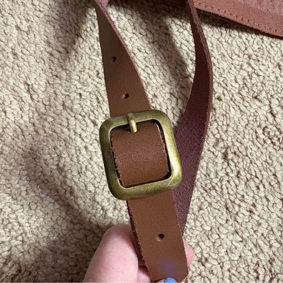 Pendleton Unisex Premium Small Leather Carrier Brown for Blankets Made in India - Picture 11 of 11